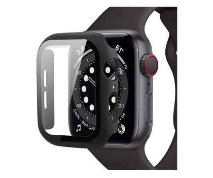 Pasek i akcesoria do zegarków TECH-PROTECT Defense360 do Apple Watch 4/5/6/SE (44mm) czarny